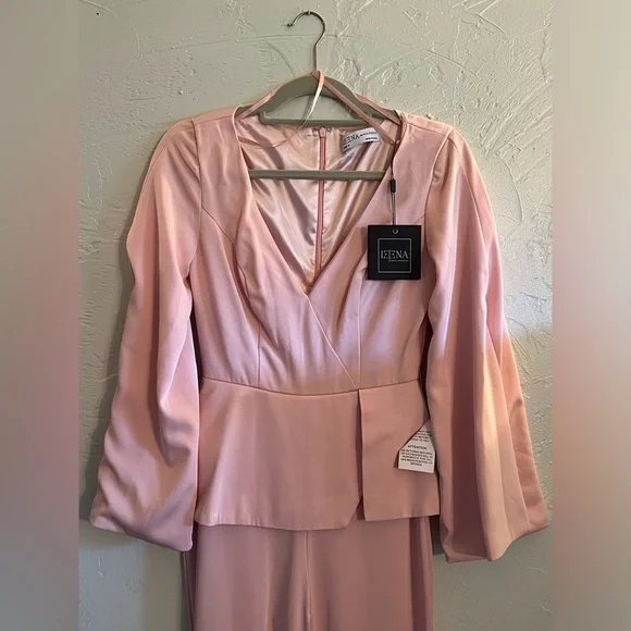 Ieena by Mac Duggal Long Sleeve Pant Suit - Picture 6 of 8